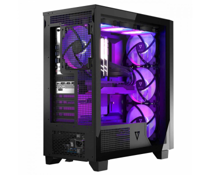 Obudowa MODECOM VOLCANO PERUN APEX ARGB MIDI Black